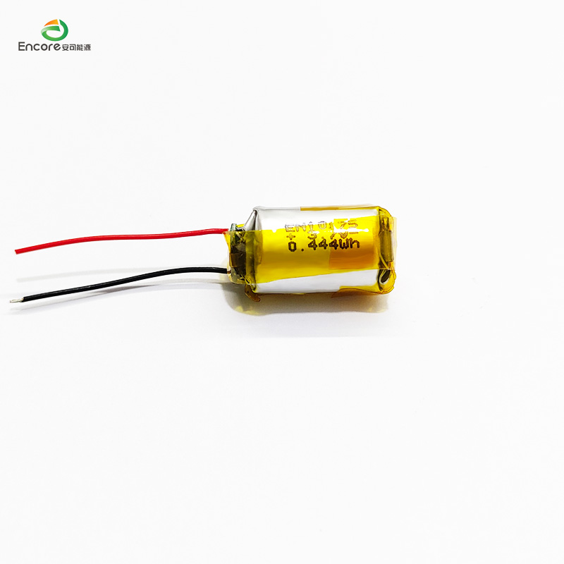 3.7v 120mah baterei lithium polymer