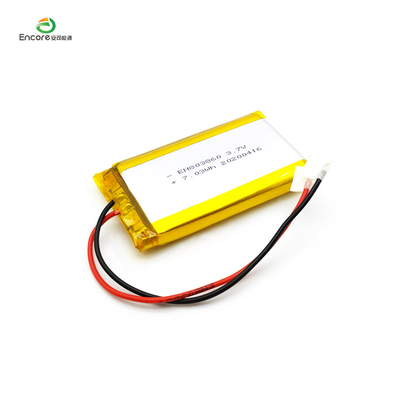 3.7v 2000mah Li Polymer baterei