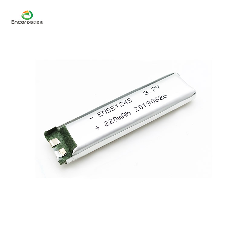 3.7v 220mah Li Polymer baterei