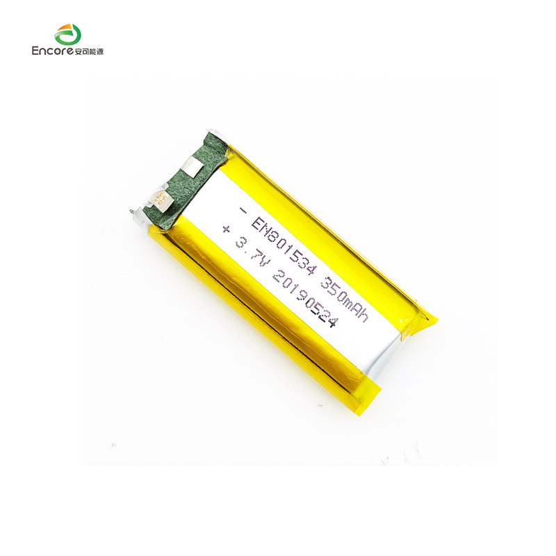 3.7v 350mah Li Polymer baterei