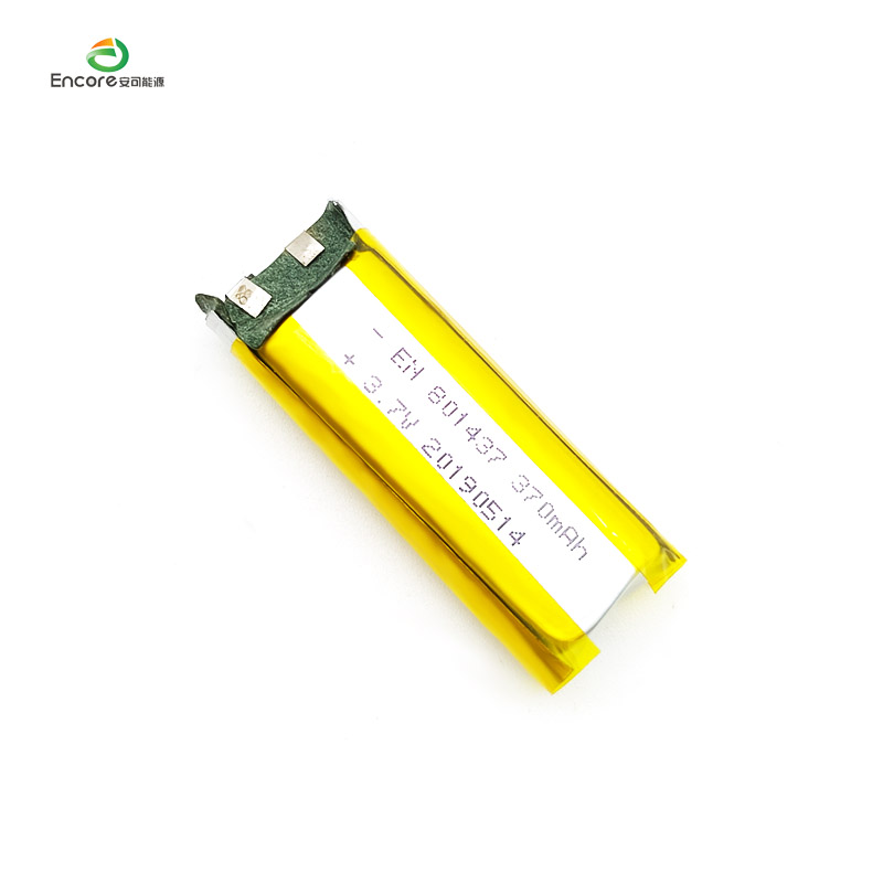 3.7v 370mah Li Polymer baterei