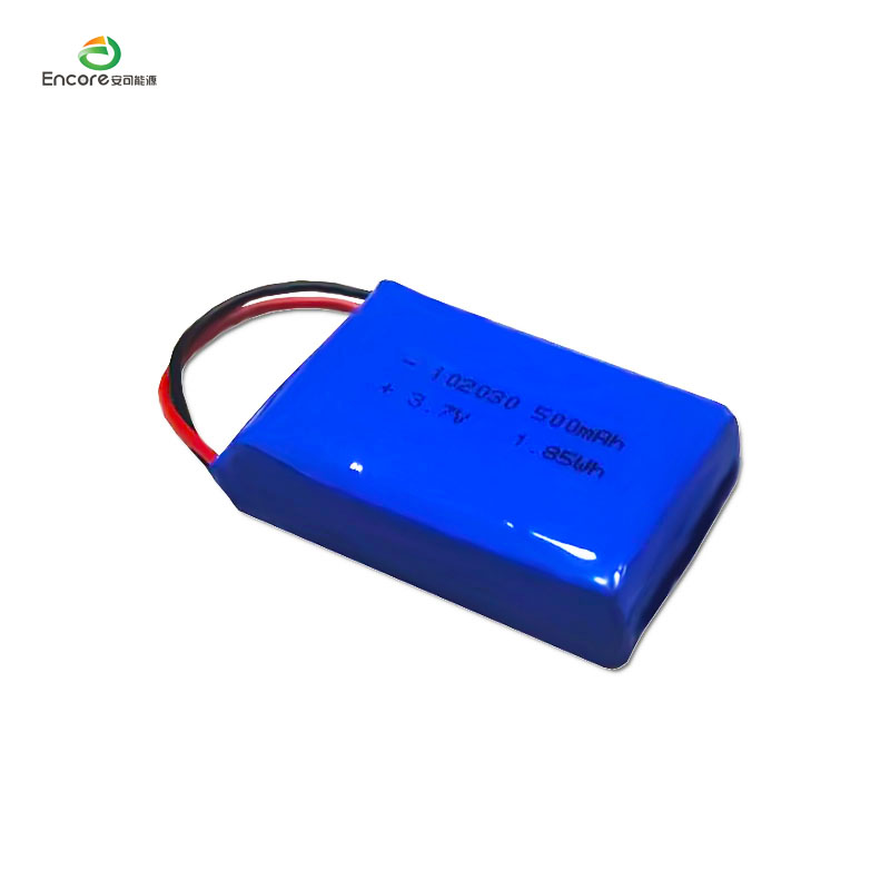 Baterai lipo 3.7v 500mah 1.85wh