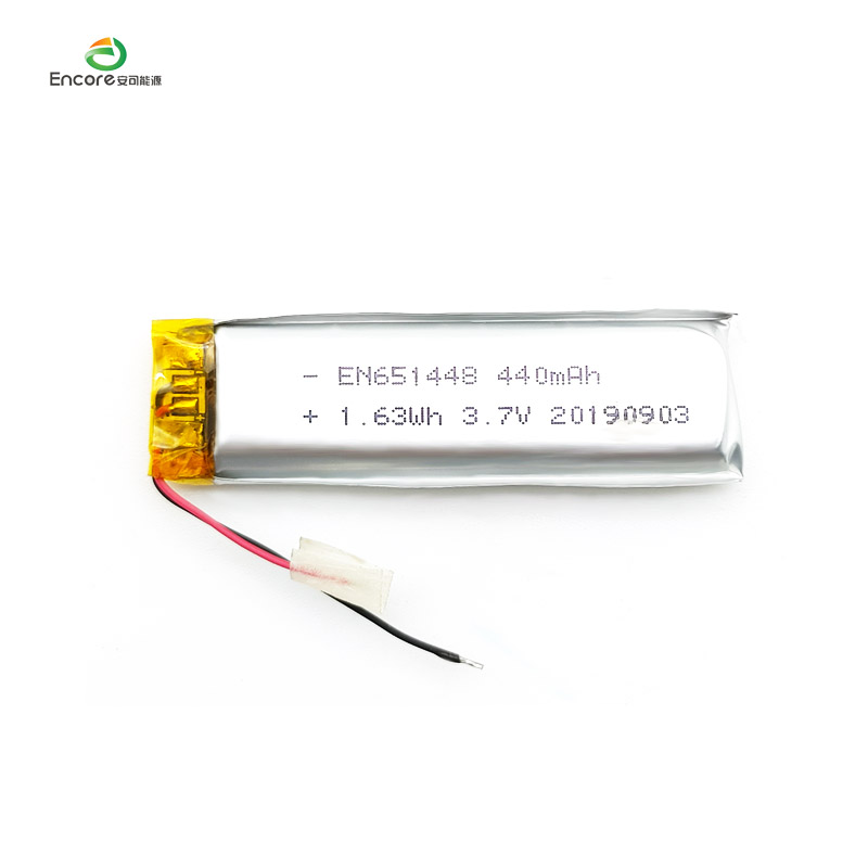 651448 450mah 3.7v lipo baterei