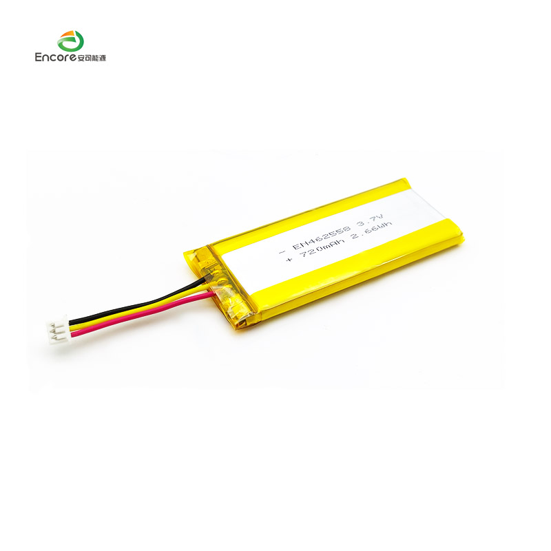 720mAh Li-ion Rechargeable Lipo Lithium Polymer Battery