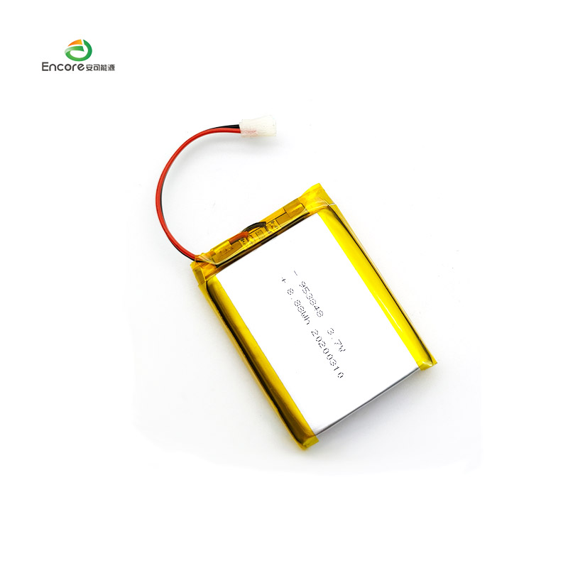 953848 2400mAh 3.7v sel lipo sing bisa diisi ulang